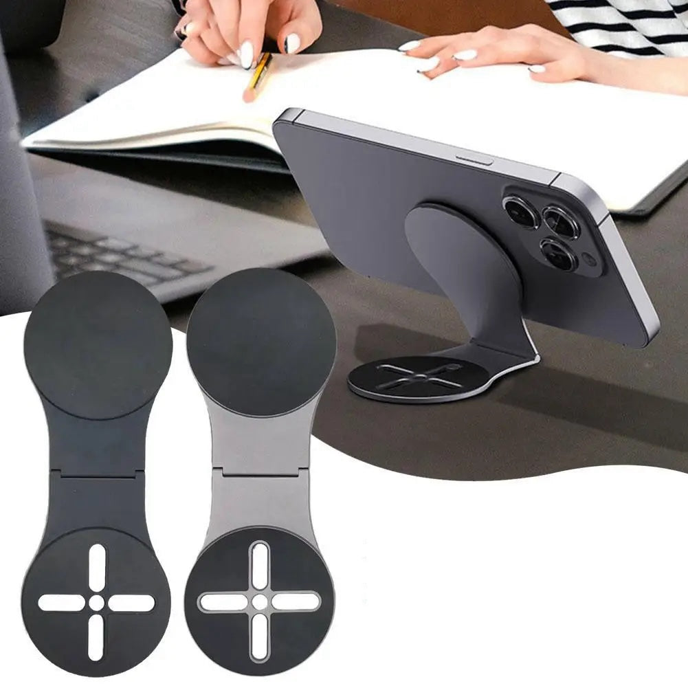 Magnetic MagSafe Phone Holder – Foldable Desk Stand for iPhone & Smartphones - FututeX