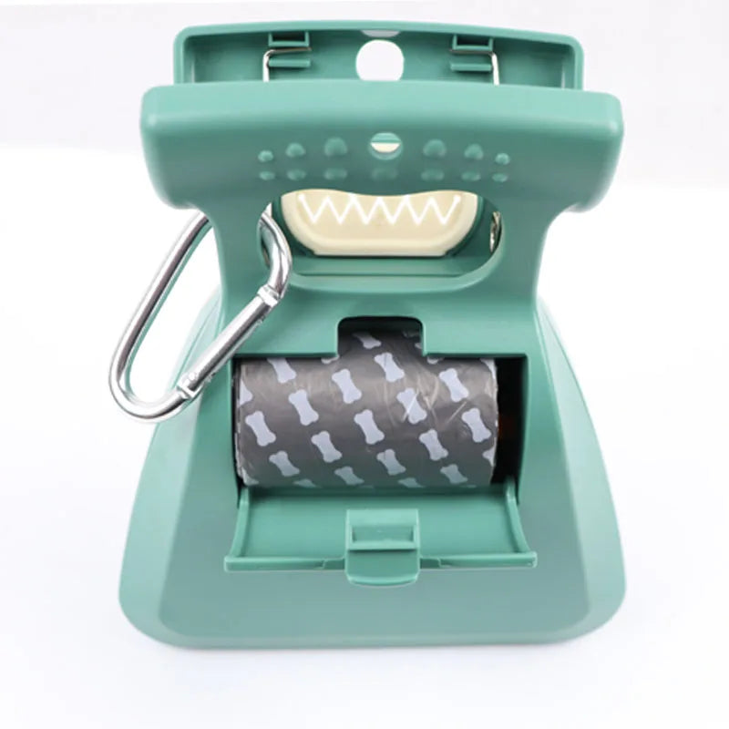 Portable Dog Poop Scooper with Waste Bag Dispenser – Foldable Pet Waste Pickup Tool for Dogs - FututeX