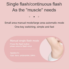 Painless Laser Hair Removal Epilator – 500,000 Flashes IPL Permanent Hair Remover for Smooth Skin - FututeX