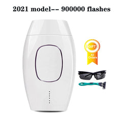 Painless Laser Hair Removal Epilator – 500,000 Flashes IPL Permanent Hair Remover for Smooth Skin - FututeX