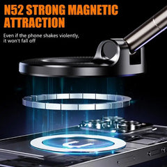 Vacuum Magnetic Phone Holder – Strong Suction Cup Mount for Car, Desk & Home - FututeX