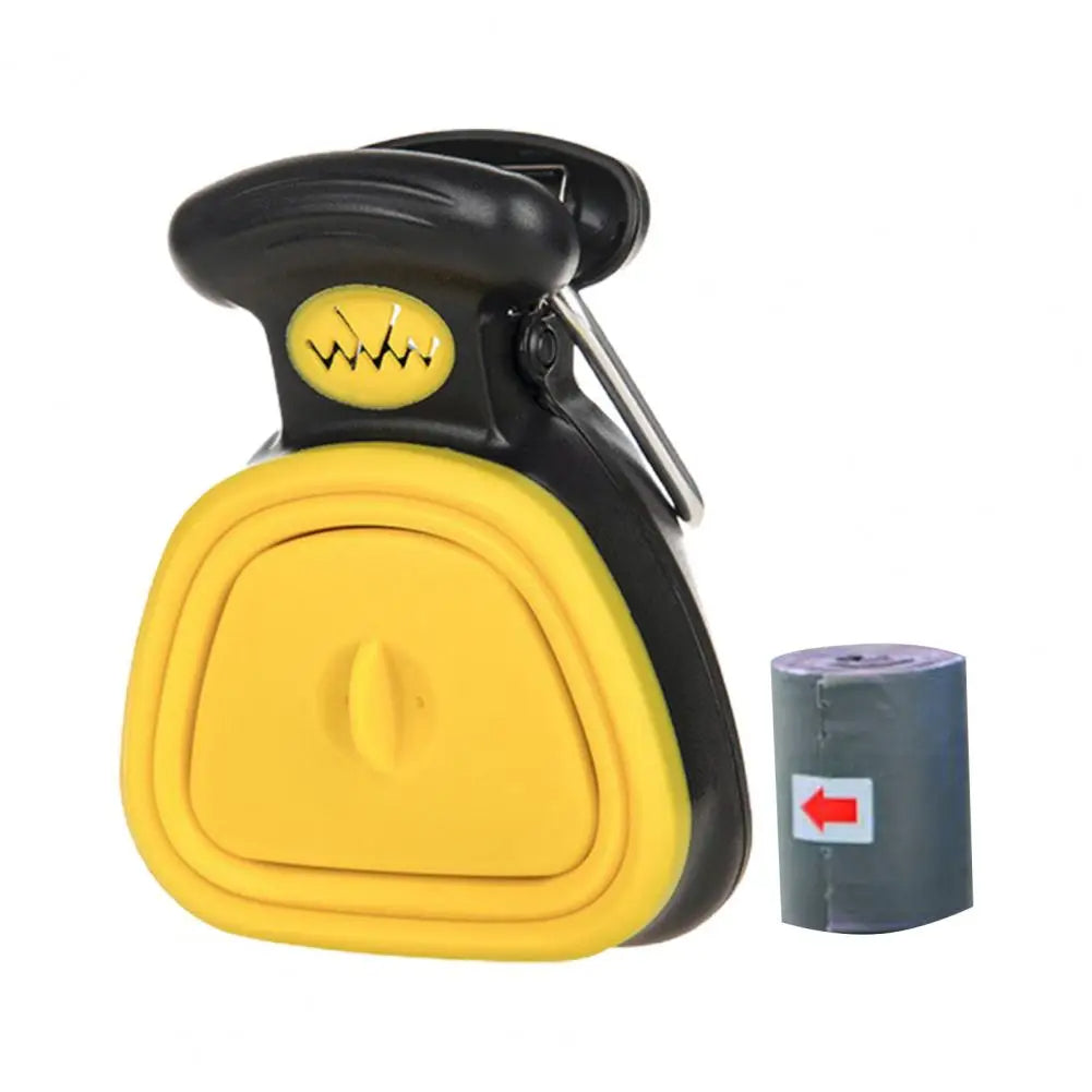 Portable Dog Poop Scooper with Waste Bag Dispenser – Foldable Pet Waste Pickup Tool for Dogs - FututeX