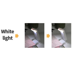 Mini LED Reading Clip Light – Portable Rechargeable Book Lamp with Adjustable Brightness & USB Charging - FututeX
