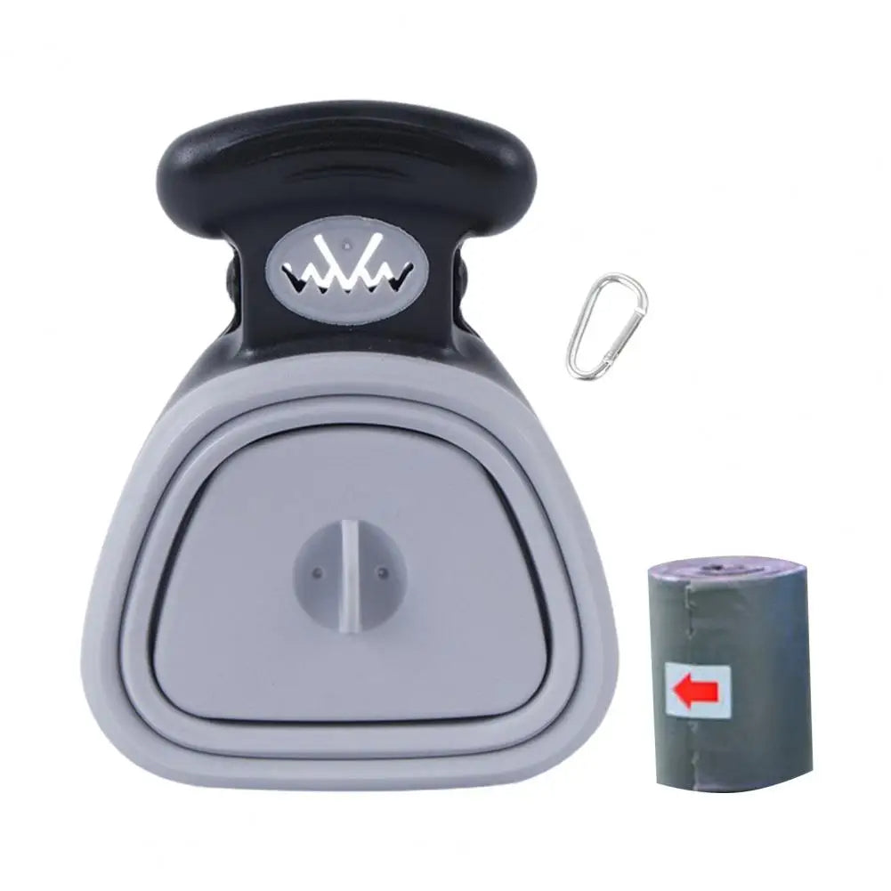 Portable Dog Poop Scooper with Waste Bag Dispenser – Foldable Pet Waste Pickup Tool for Dogs - FututeX