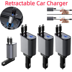 Retractable Car Charger - FututeX