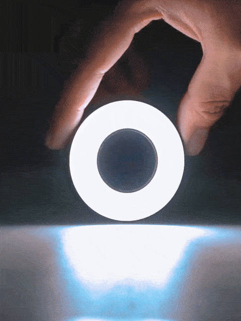 Magnetic Clip-On Smartphone Ring LED Light – Portable Rechargeable Selfie & Video Lighting - FututeX
