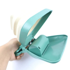 Portable Dog Poop Scooper with Waste Bag Dispenser – Foldable Pet Waste Pickup Tool for Dogs - FututeX