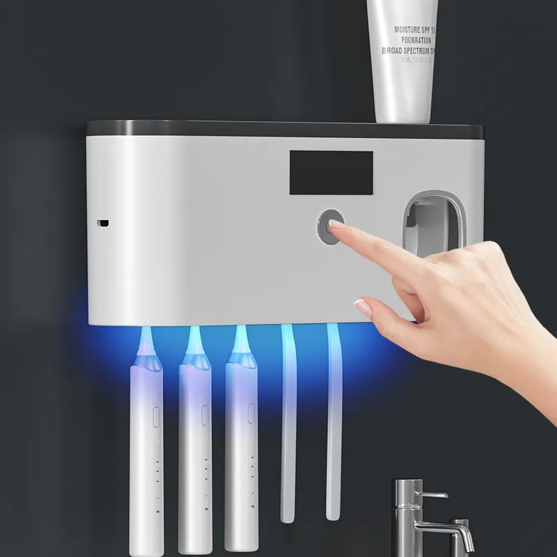 FutureX Wall-mounted Toothbrush Storage with UV - FututeX