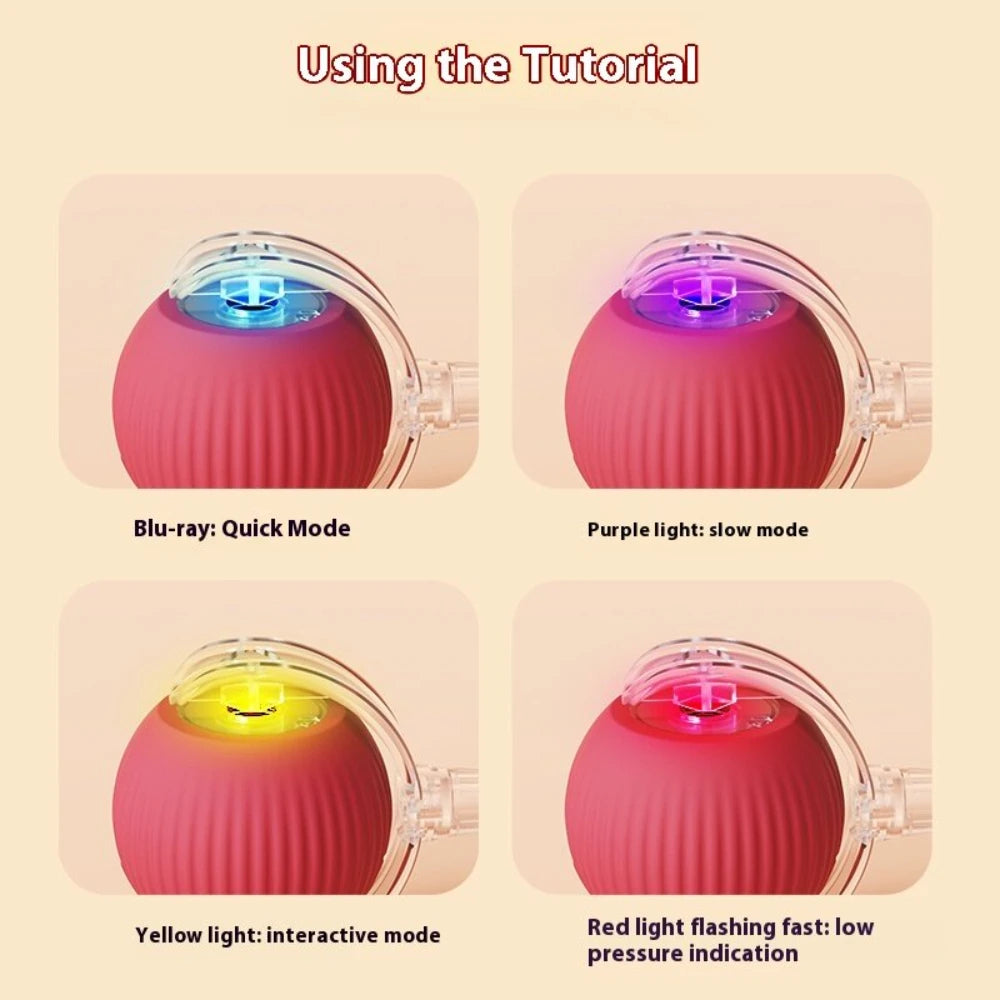 Automatic Rolling Ball Cat Toy – Interactive Smart Exercise Toy for Indoor Cats - FututeX