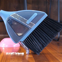 2-in-1 Cordless Vacuum Broom & Sweeper with Built-in Dustpan – Lightweight, No-Mess Floor Cleaning Tool
