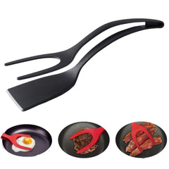 2 In 1 Spatula Tongs for Eggs - FututeX