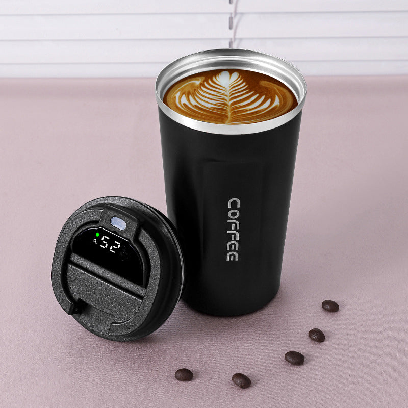 Thermos Coffee Cup with Temperature Display 510ml - FututeX