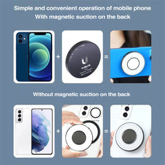 Magnetic Clip-On Smartphone Ring LED Light – Portable Rechargeable Selfie & Video Lighting - FututeX