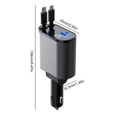 Retractable Car Charger - FututeX