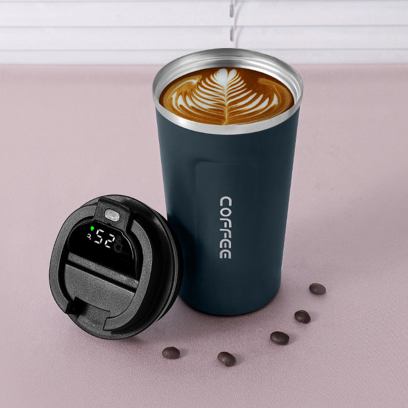 Thermos Coffee Cup with Temperature Display 510ml - FututeX