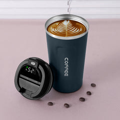 Thermos Coffee Cup with Temperature Display 510ml - FututeX